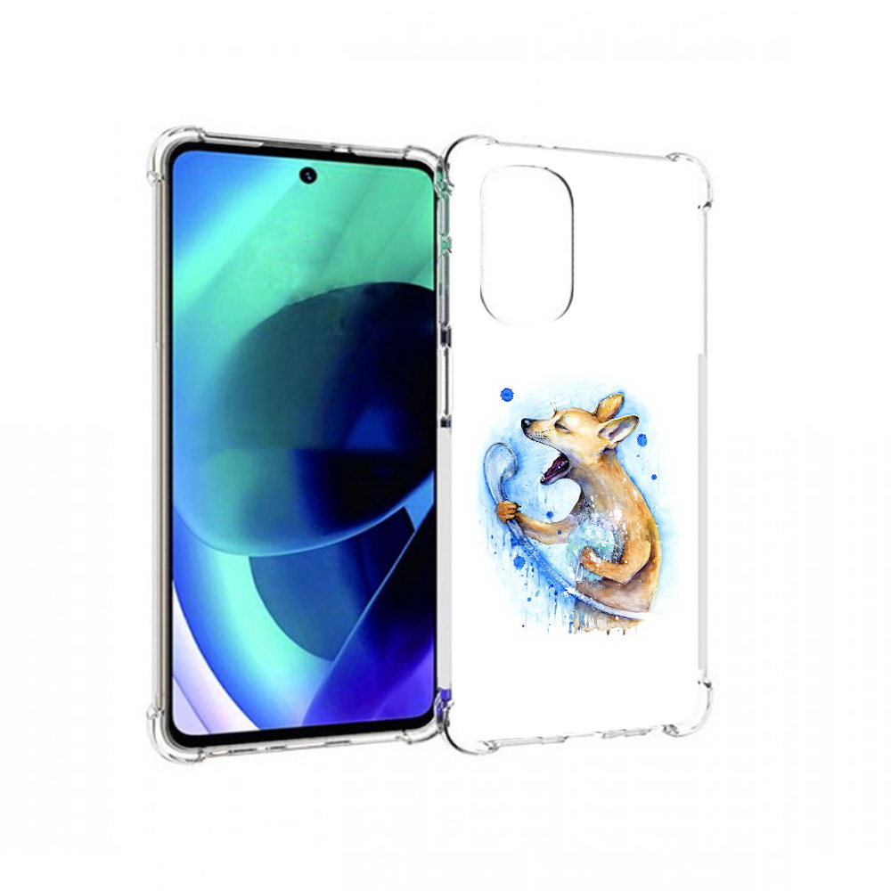 

Чехол MyPads Tocco для Motorola Moto G51 пение в душе (PT227078.365.537), Прозрачный, Tocco