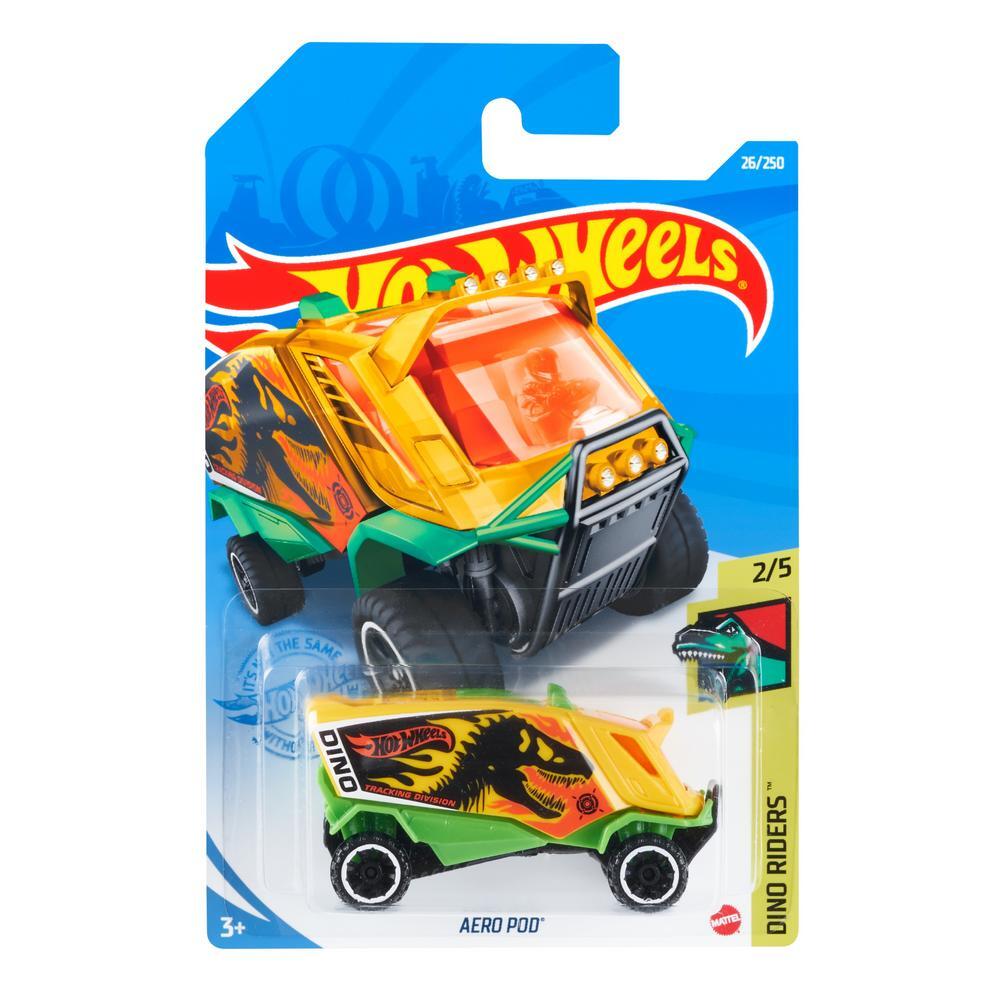 

Машинка Hot Wheels коллекционная AERO POD желтый GTC71, GTC71