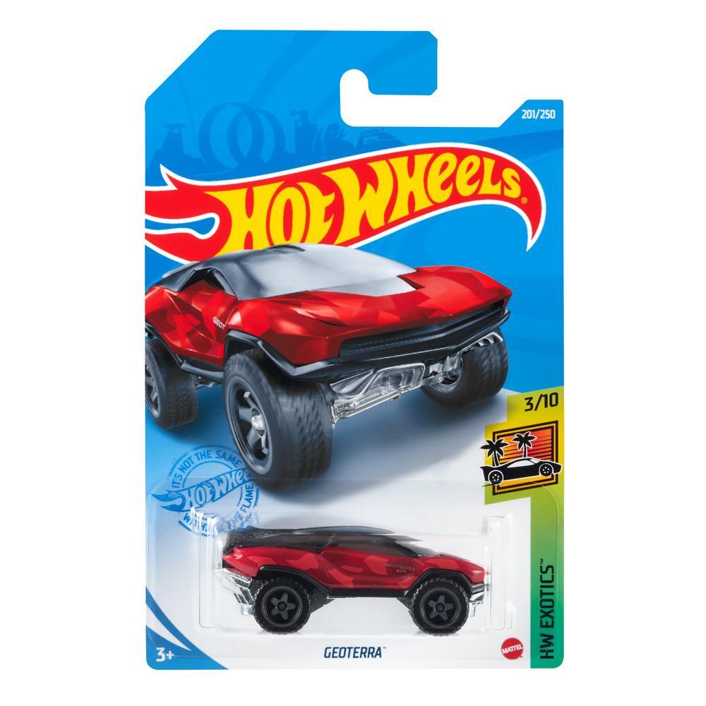 

Машинка Hot Wheels коллекционная GEOTERRA красный GRY86, GRY86