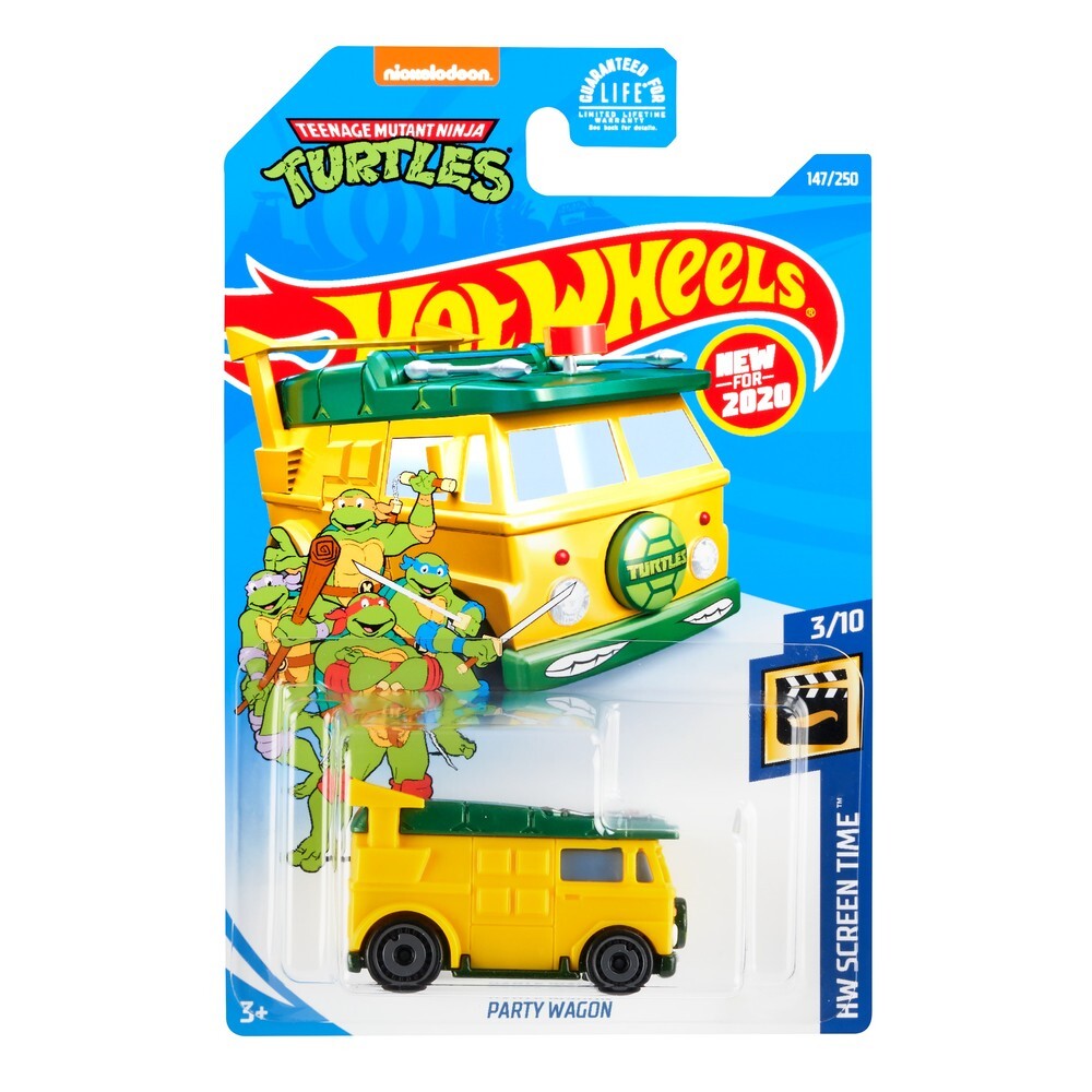 

Машинка Hot Wheels коллекционная PARTY WAGON желтый GHB47/GRX96, GHB47/GRX96