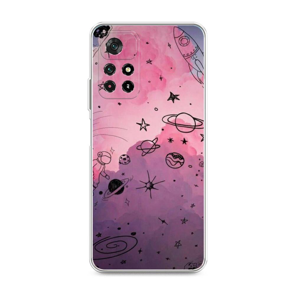 

Чехол Awog на Xiaomi Redmi Note 11 5G "Радуга планет 3", Разноцветный, 311950-4