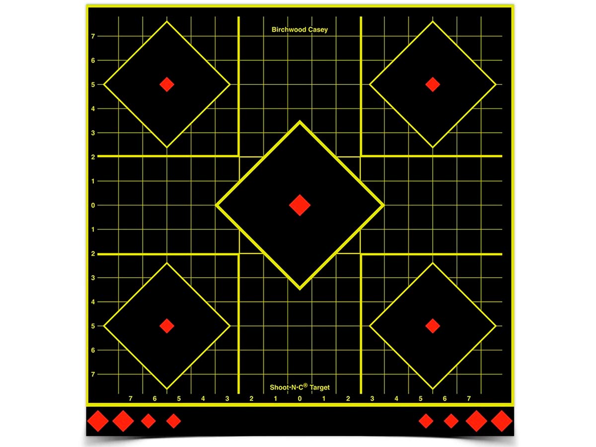 Мишень осыпающаяся Birchwood Shoot N C Sight-In Target 17.25