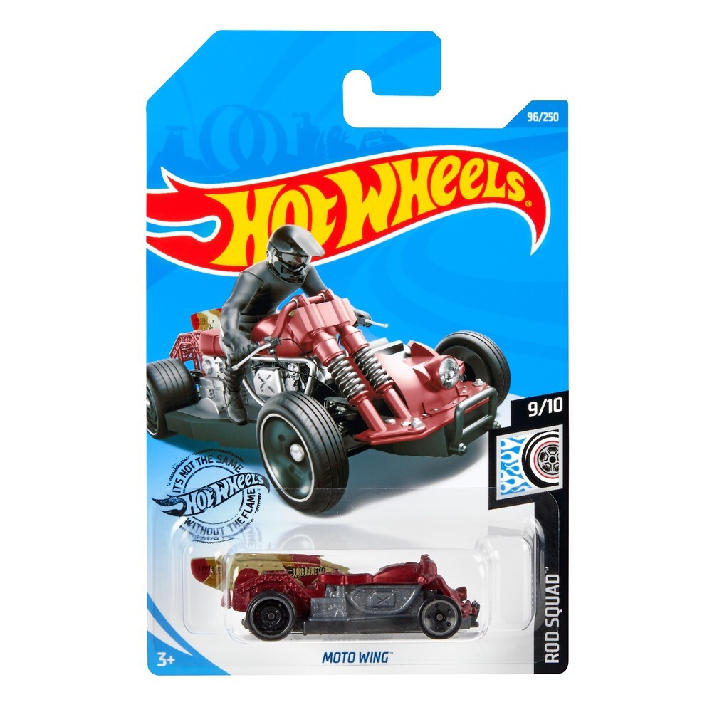 фото Машинка hot wheels коллекционная moto wing бордовый/серый ghd31