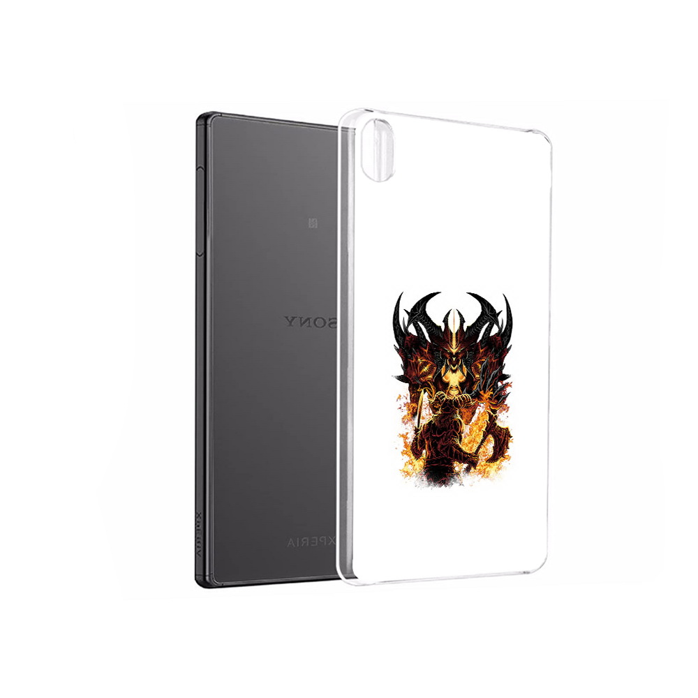 

Чехол MyPads Tocco для Sony Xperia X Performance демон shadow fiend (PT28977.239.318), Прозрачный, Tocco