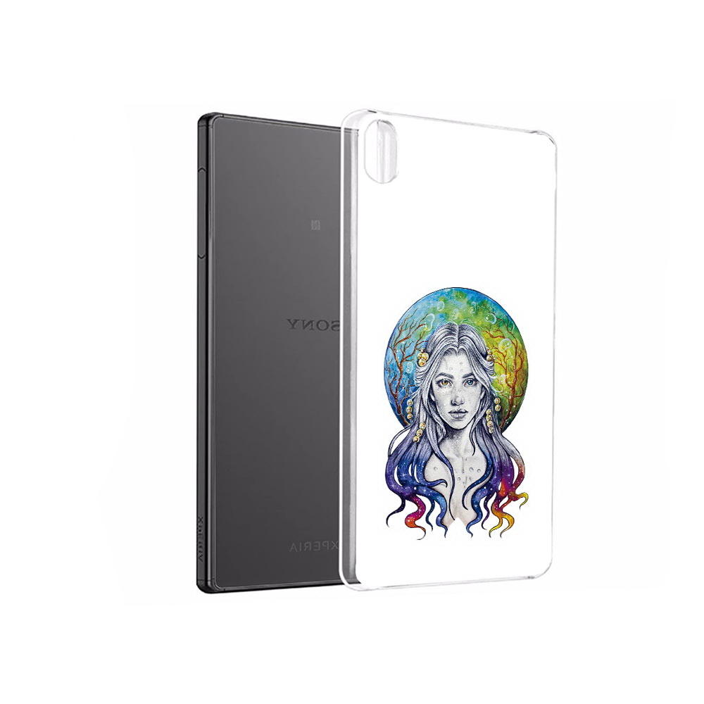 

Чехол MyPads Tocco для Sony Xperia X Performance девушка с красивыми волосами, Прозрачный, Tocco