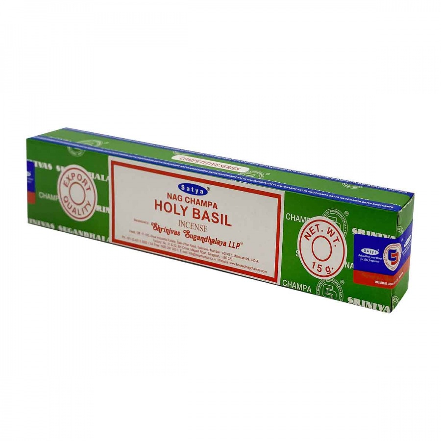 фото Благовоние священный базилик (holy basil incense sticks) satya 15г