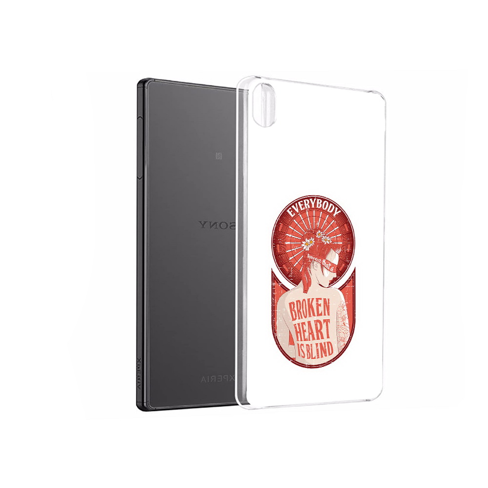 

Чехол MyPads Tocco для Sony Xperia X Performance девушка разбитое сердце (PT28977.239.310), Прозрачный, Tocco