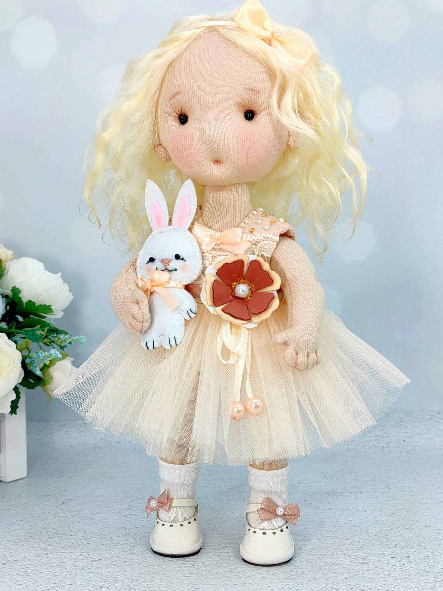 Набор для шитья КУКЛЫ-ДОМИКИ, кукла Глазастик, мягкая щекастик НШ-ГГ-Л-ГЛА