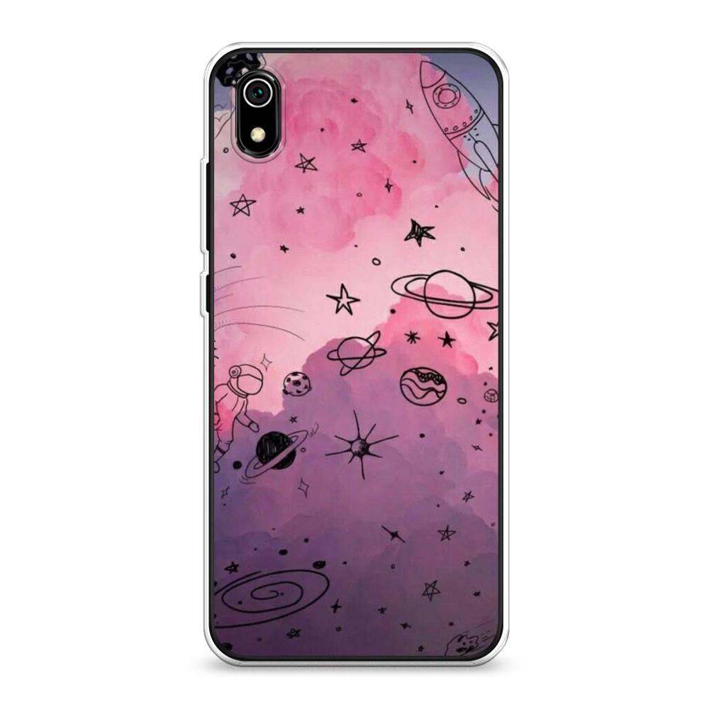 

Чехол Awog на Xiaomi Redmi 7A "Радуга планет 3", Разноцветный, 35450-4