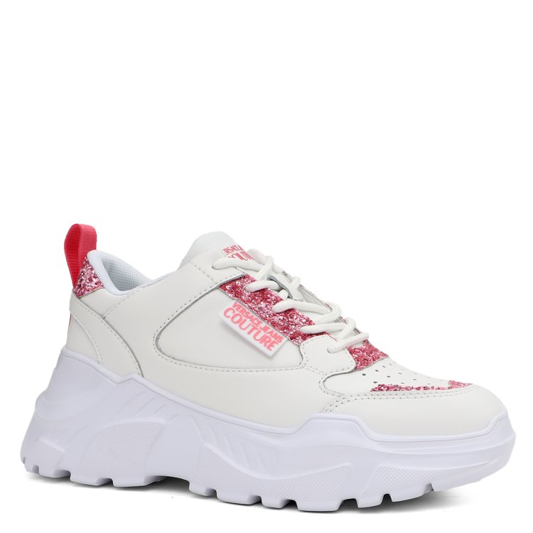 

Кроссовки женские Versace Jeans Couture 75VA3SC2 белые 38 EU, Белый, 75VA3SC2