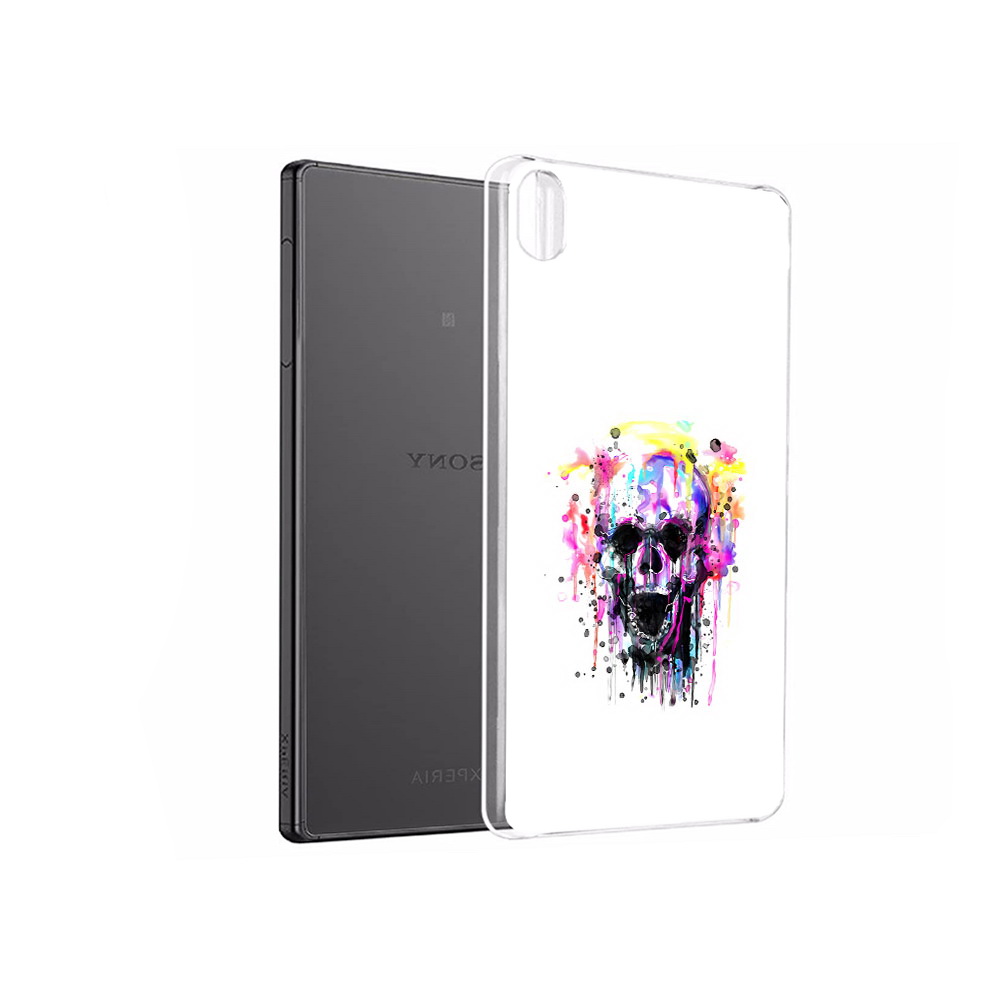 

Чехол MyPads Tocco для Sony Xperia X Performance граффити череп (PT28977.239.298), Прозрачный, Tocco
