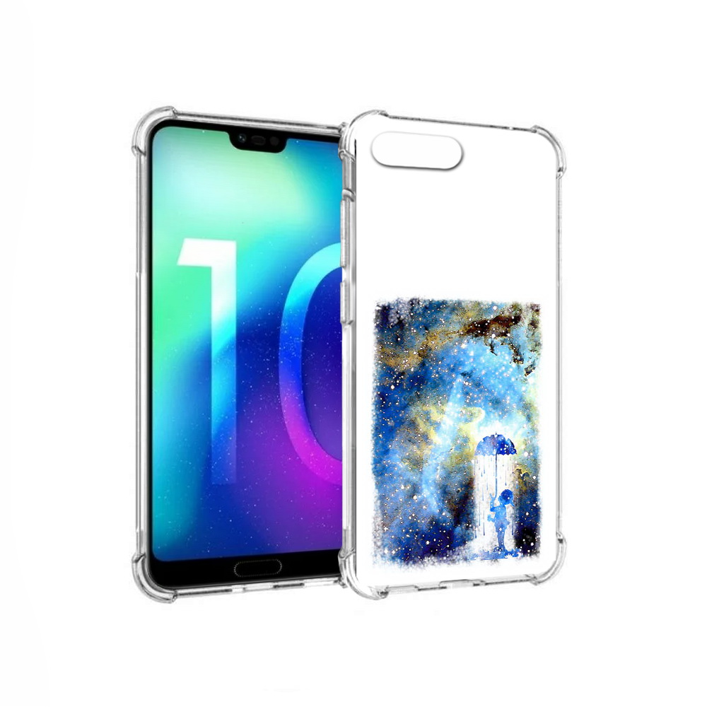 

Чехол MyPads Tocco для Huawei Honor 10 мальчик в небе (PT142657.34.455), Прозрачный, Tocco