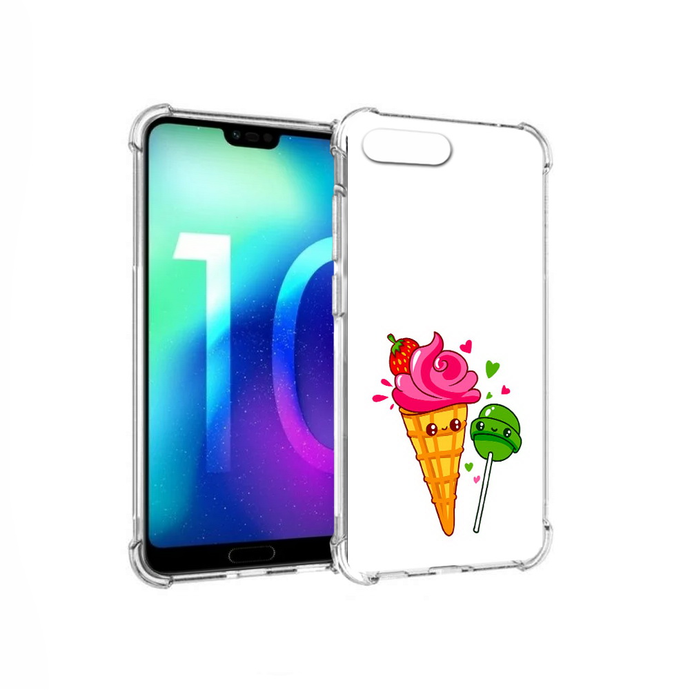 

Чехол MyPads Tocco для Huawei Honor 10 Вкусняшки (PT142657.34.45), Прозрачный, Tocco