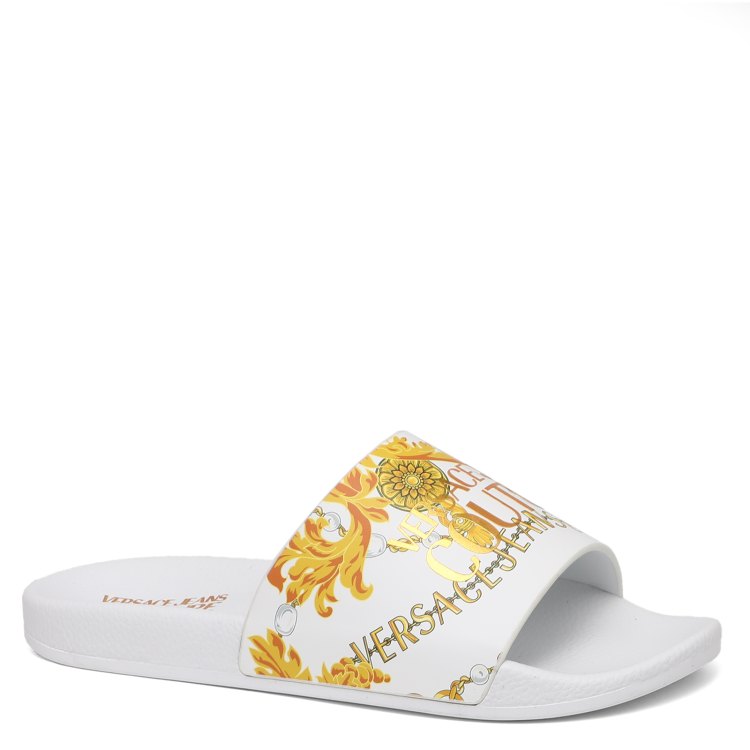

Сланцы женские Versace Jeans Couture 75VA3SQ3 белые 39 EU, Белый, 75VA3SQ3