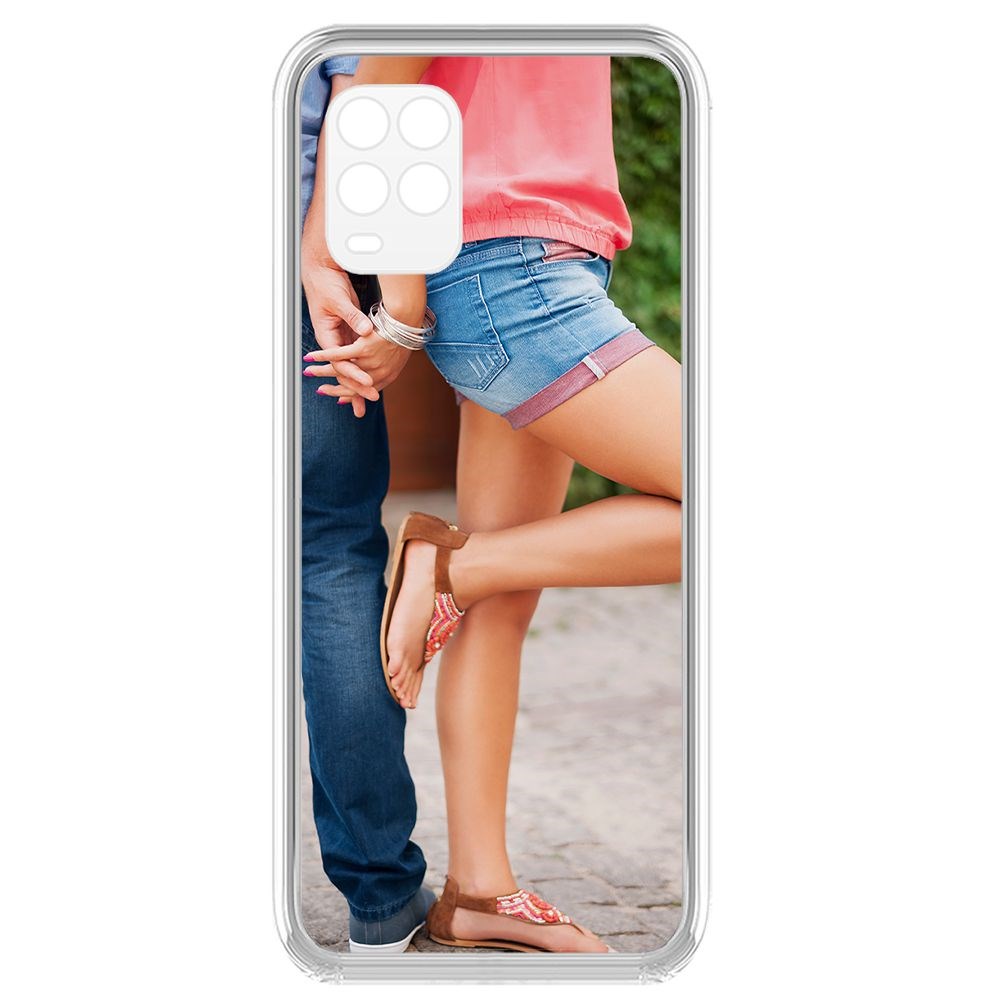 

Чехол-накладка Krutoff Clear Case Босоножки женские для Xiaomi Mi 10 Lite