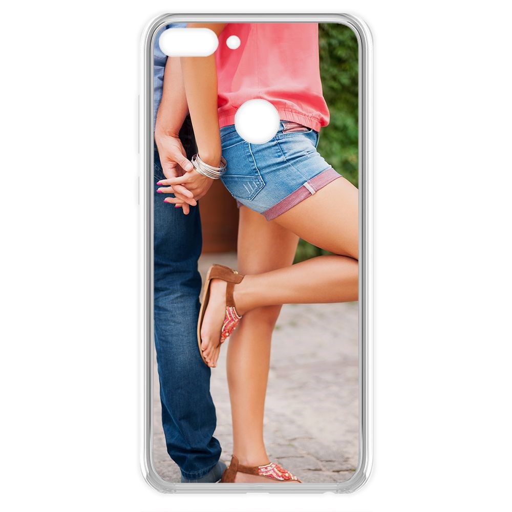 

Чехол-накладка Krutoff Clear Case Босоножки женские для Huawei P Smart