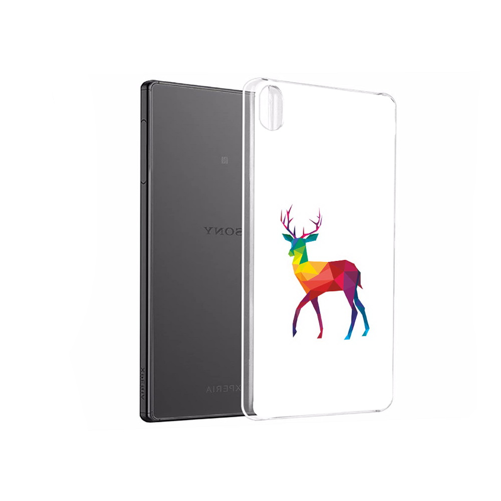 

Чехол MyPads Tocco для Sony Xperia X Performance геометрический олень (PT28977.239.286), Прозрачный, Tocco