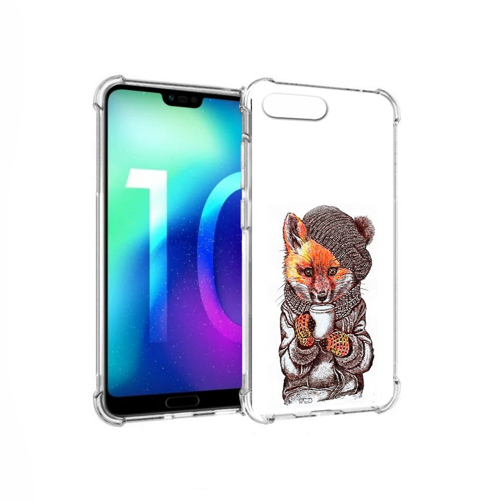 

Чехол MyPads Tocco для Huawei Honor 10 лиса в шапке (PT142657.34.437), Tocco