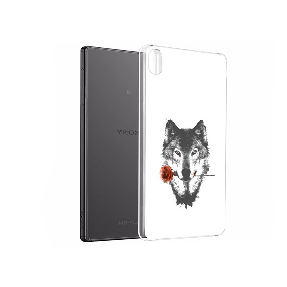 

Чехол MyPads Tocco для Sony Xperia X Performance волк с розой (PT28977.239.270), Прозрачный, Tocco