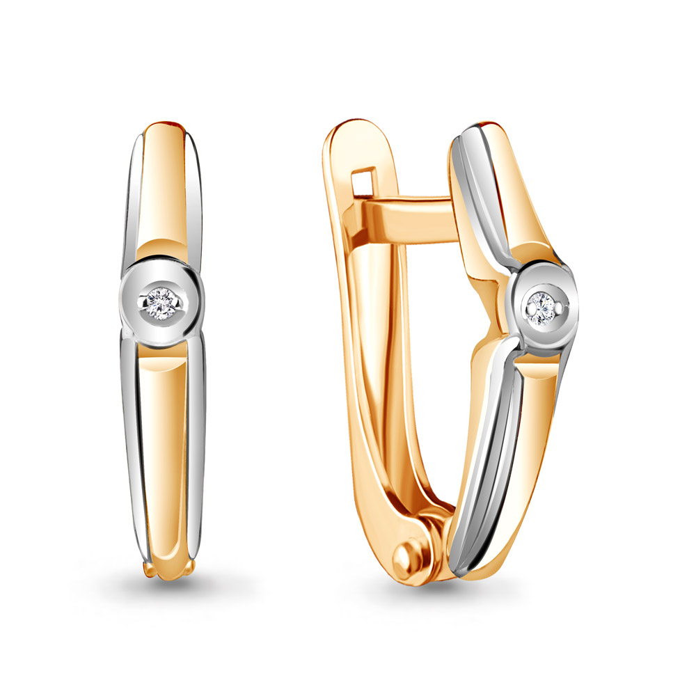 

Серьги из серебра с бриллиантом Aquamarine 040149_925_з, 040149_925_з