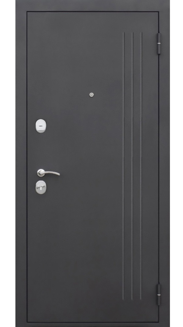 фото Дверь входная металлическая правая ferroni нью-йорк 860х2050 мм каштан перламутр/черный му