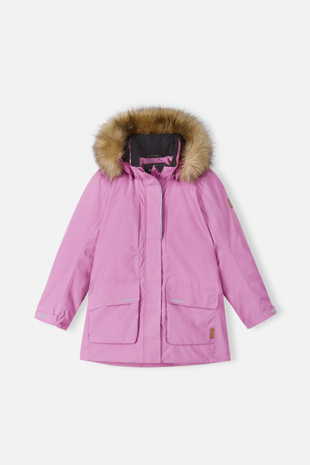 Куртка утепленная Reima 5100081A для девочек, цвет Розовый р.110