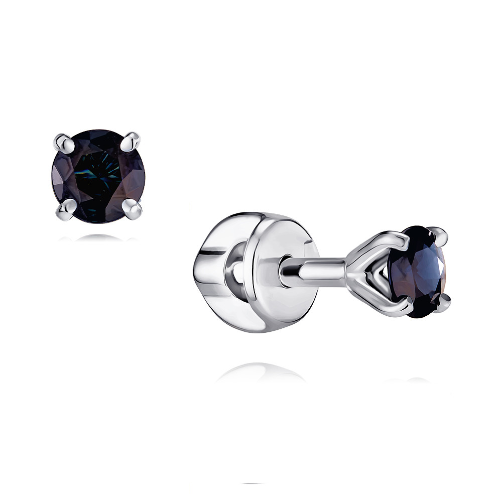 

Серьги из белого золота с сапфиром ADAMAS 21037880/01-А51Д-542, 21037880/01-А51Д-542