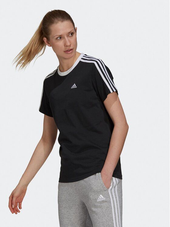 

Футболка женская Adidas 0000301523475 черная XS (доставка из-за рубежа), Черный, 0000301523475