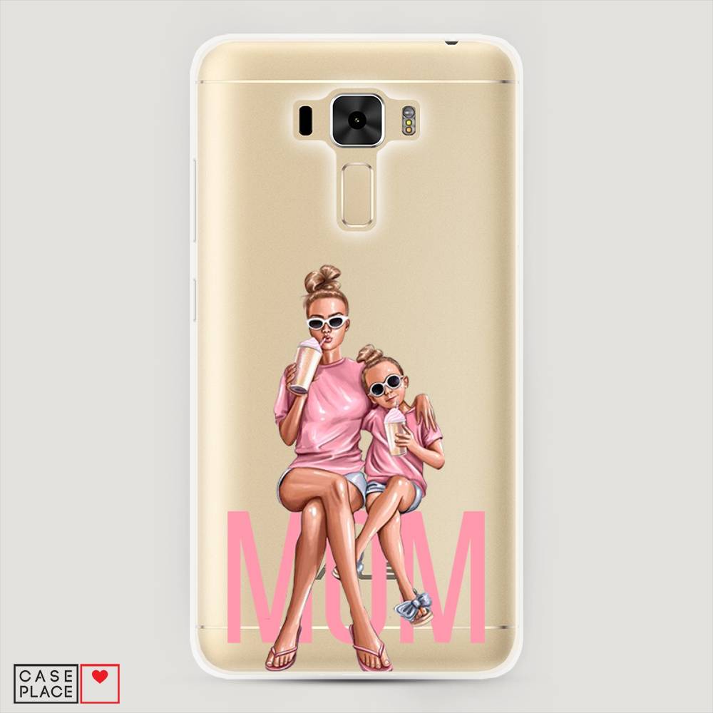 фото Чехол awog "lovely mom" для asus zenfone 3 laser zc551kl