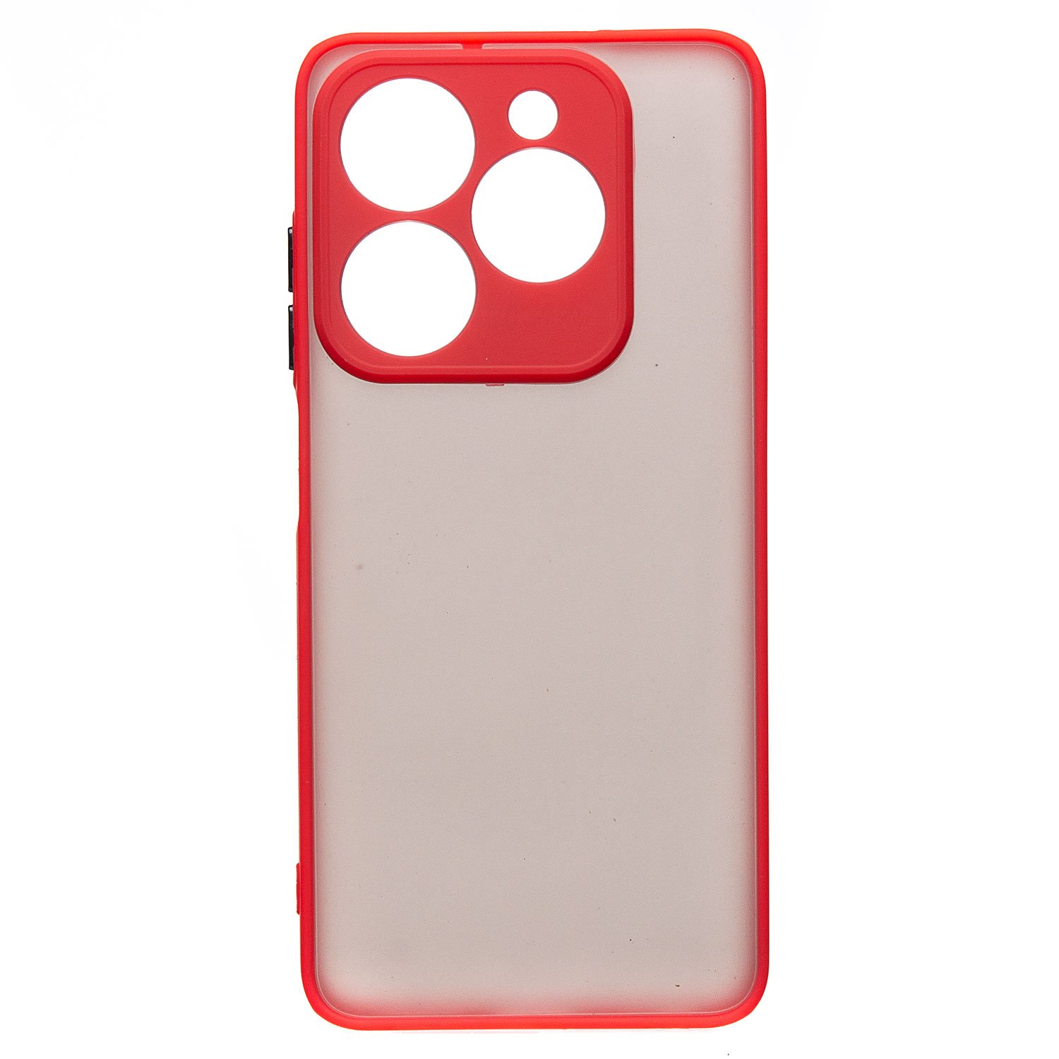 

Чехол Tecno Spark Go 2024 (BG6) пластиковый с окантовкой <красный>