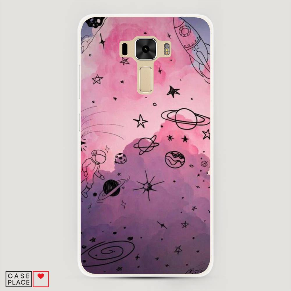 

Чехол Awog "Радуга планет 3" для Asus Zenfone 3 Laser ZC551KL, 40850-4