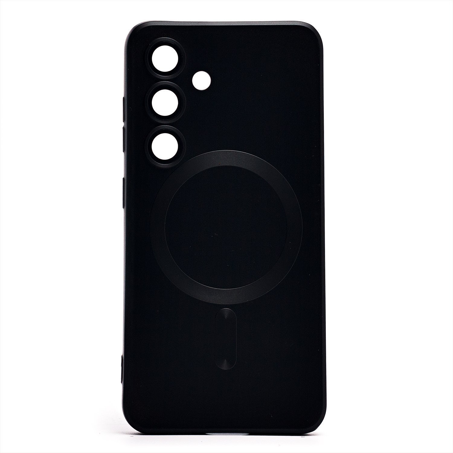 

Чехол Samsung SM-S921B (Galaxy S24) силиконовый Matte MagSafe <черный>