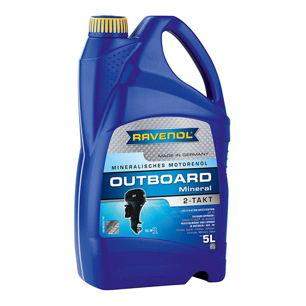 

Моторное масло Ravenol для 2Т лод.моторов Outboard 2T Mineral new 5л, Outboard 2T Mineral