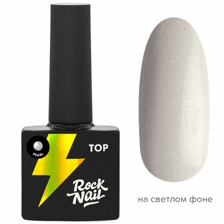 фото Топ для гель-лака rocknail pearl 10 мл