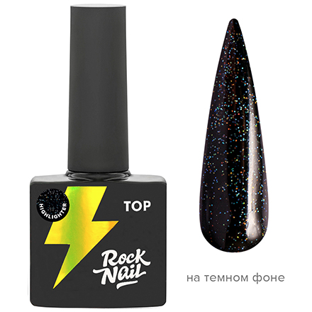 

Топ для гель-лака RockNail Highlighter No Wipe 10 мл