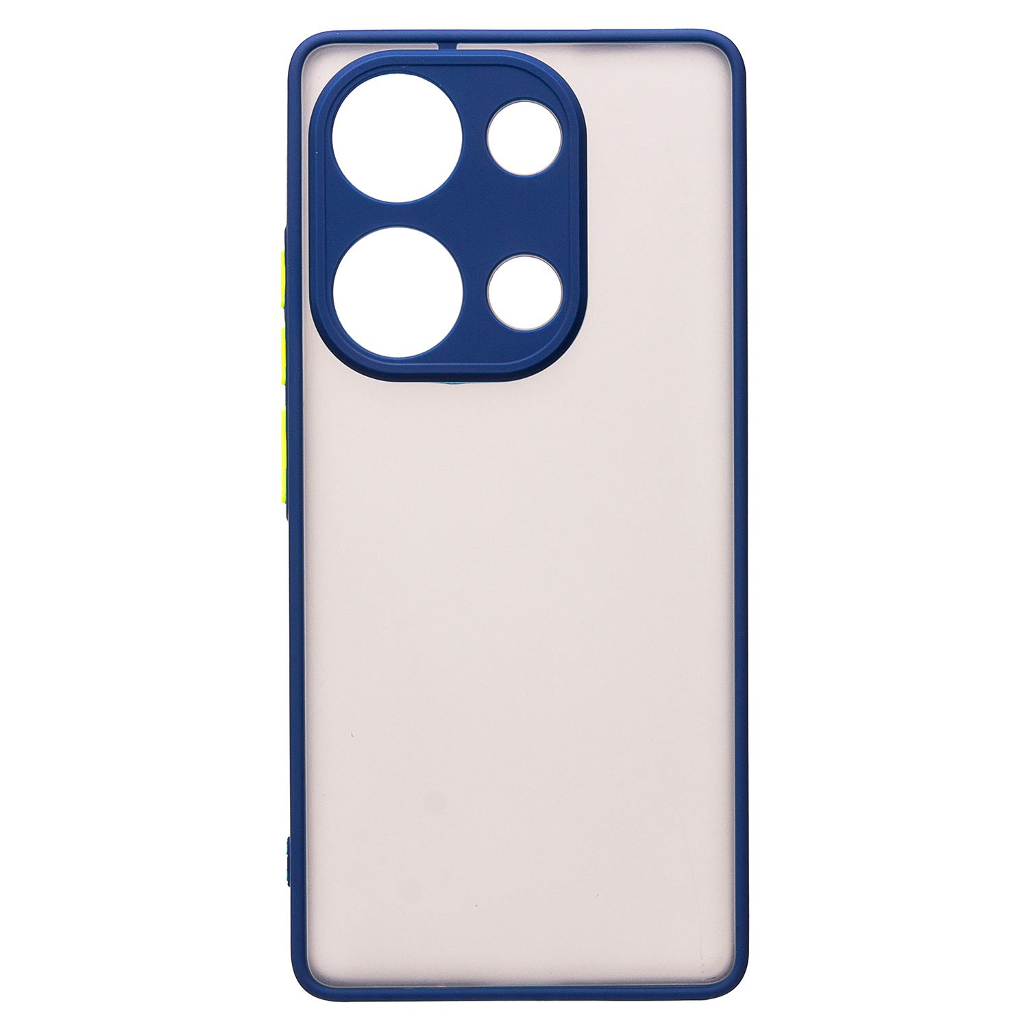 

Чехол Xiaomi Redmi Note 13 Pro 23117RA68G, Poco M6 Pro 2312FPCA6G пластиковый темно-синий