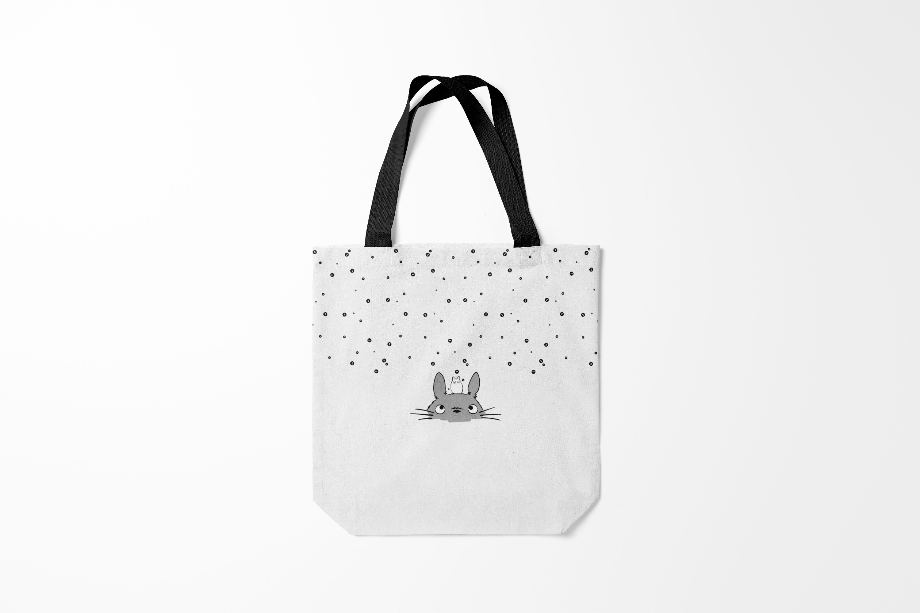 

Сумка шoппер унисекс Burnettie Тоторо Totoro, серый, Тоторо Totoro