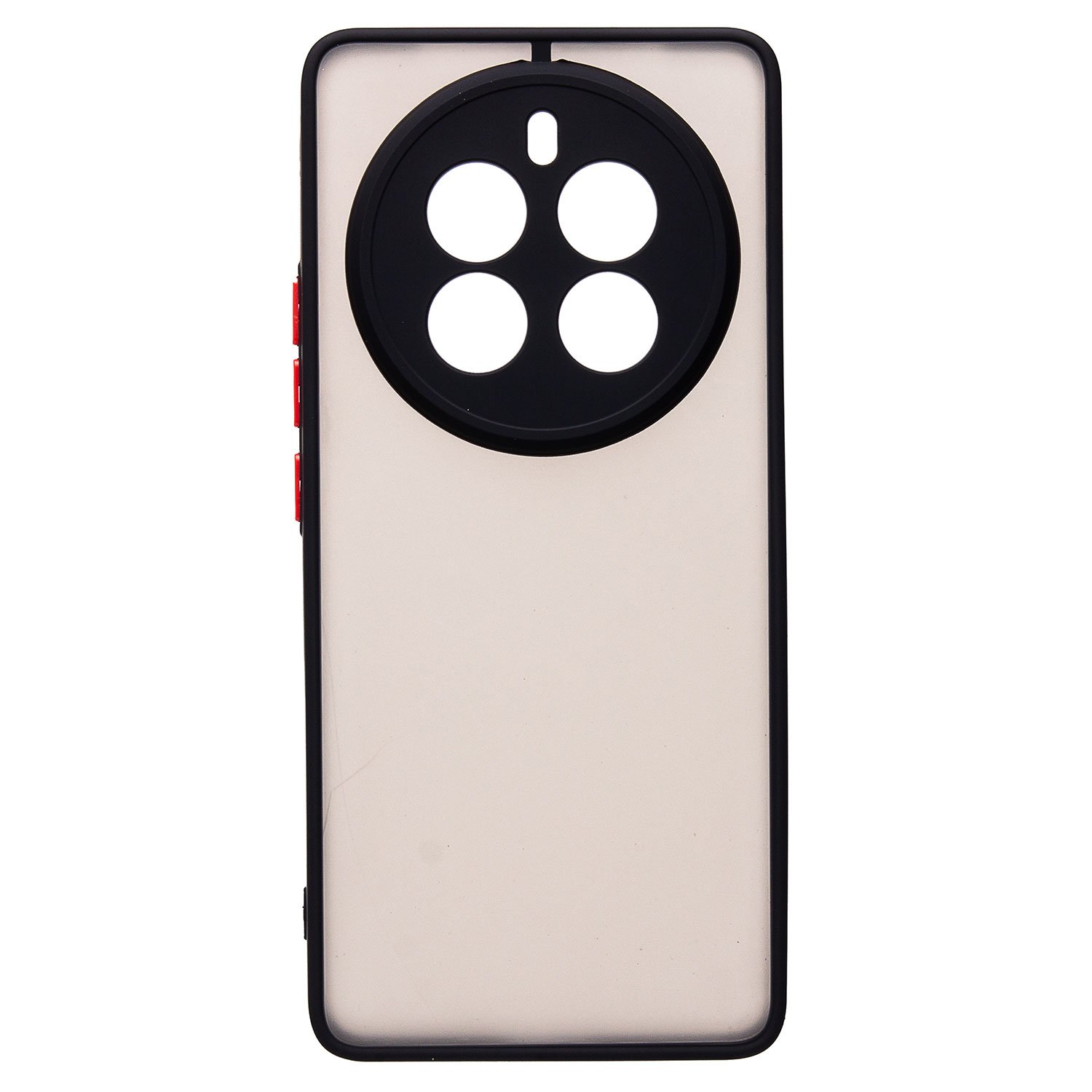 

Чехол Realme 12 Pro 5G (RMX3842), 12 Pro+ 5G (RMX3840) пластиковый с окантовкой, Черный