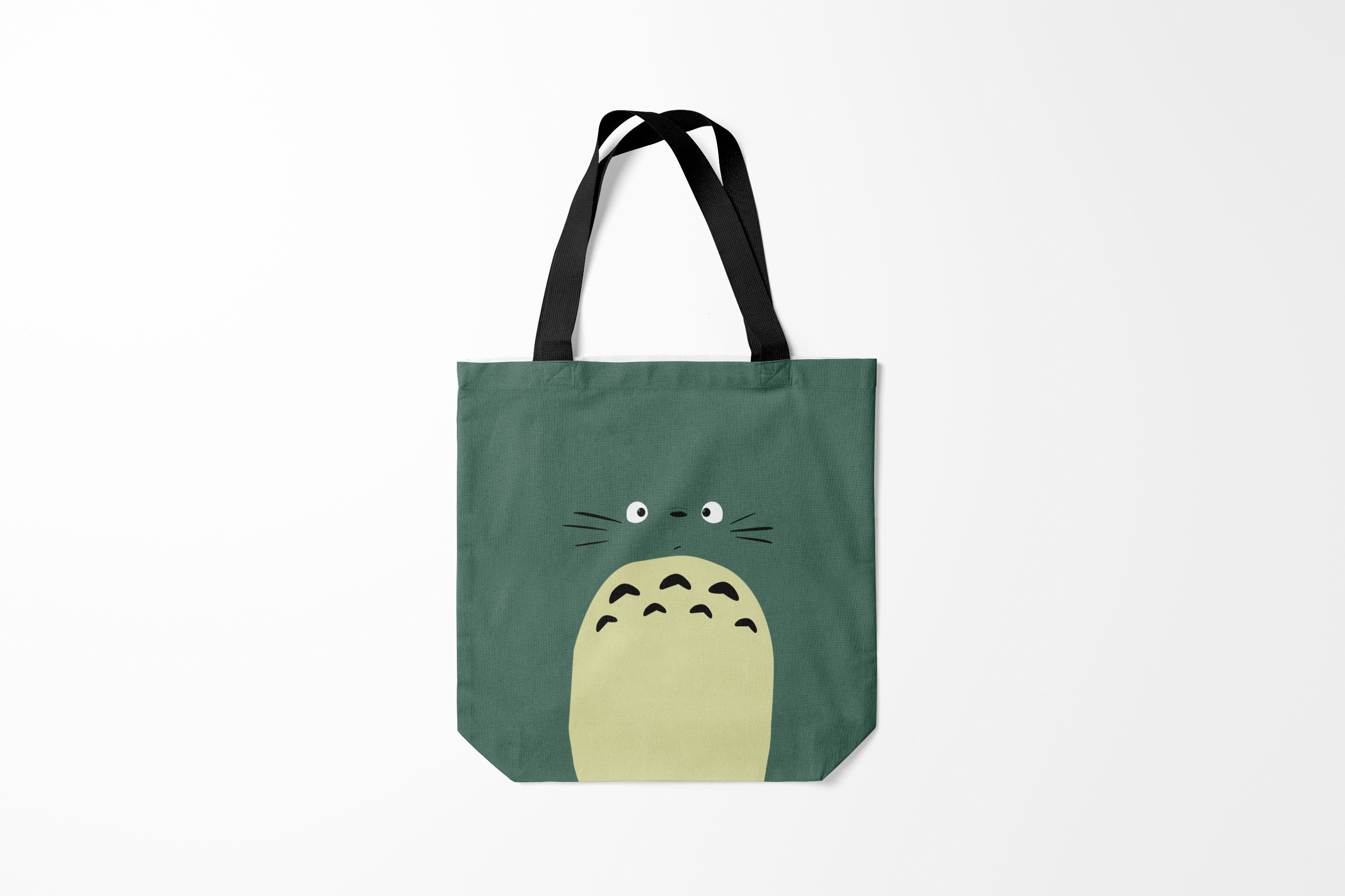 

Сумка шoппер унисекс Burnettie Тоторо My Neighbor Totoro радужный дождь, черный, Тоторо My Neighbor Totoro радужный дождь