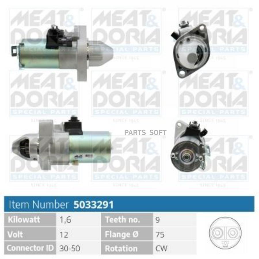 

Стартер MEAT & DORIA 5033291