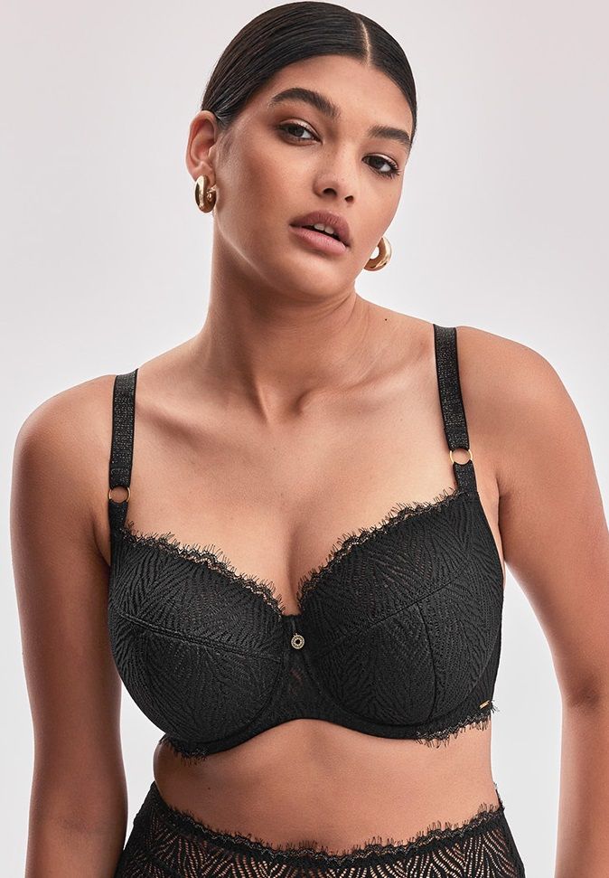 

Бюстгальтер женский Alles Zarina PU черный 75G, Zarina PU