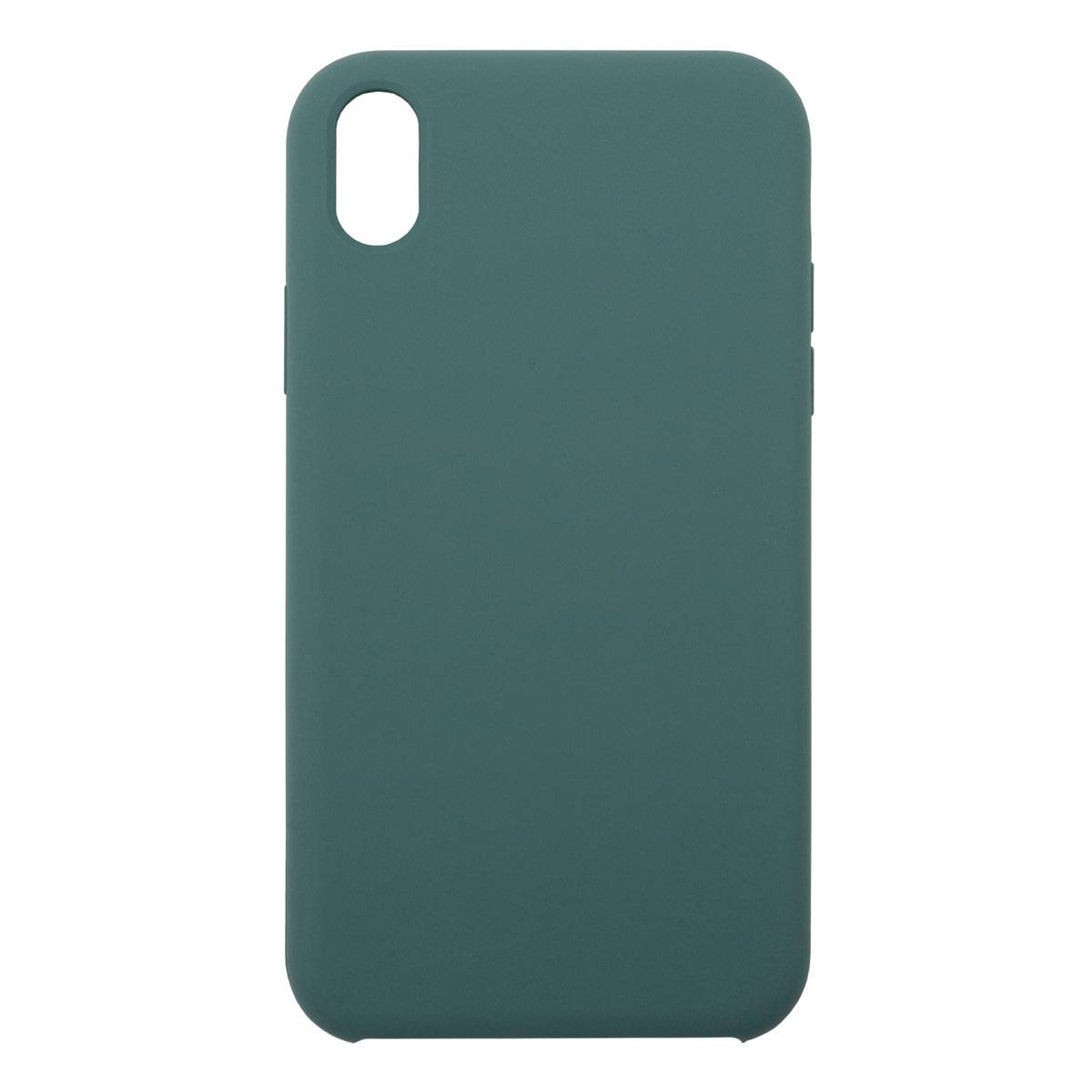 

Чехол iPhone XR PromiseMobile силиконовый Soft Touch <морская волна>, Синий