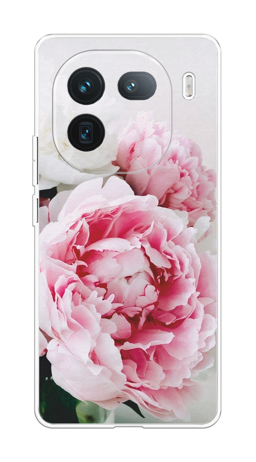 

Чехол на Vivo iQOO 12 Розовые и белые пионы, Розовый;белый, 2612050-1