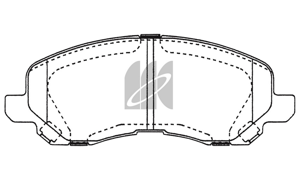 

Колодки дисковые п. Mitsubishi Space Runner 2.0i 16V/2.4GDi 99> D6108-01 =804 12=Y06-6108