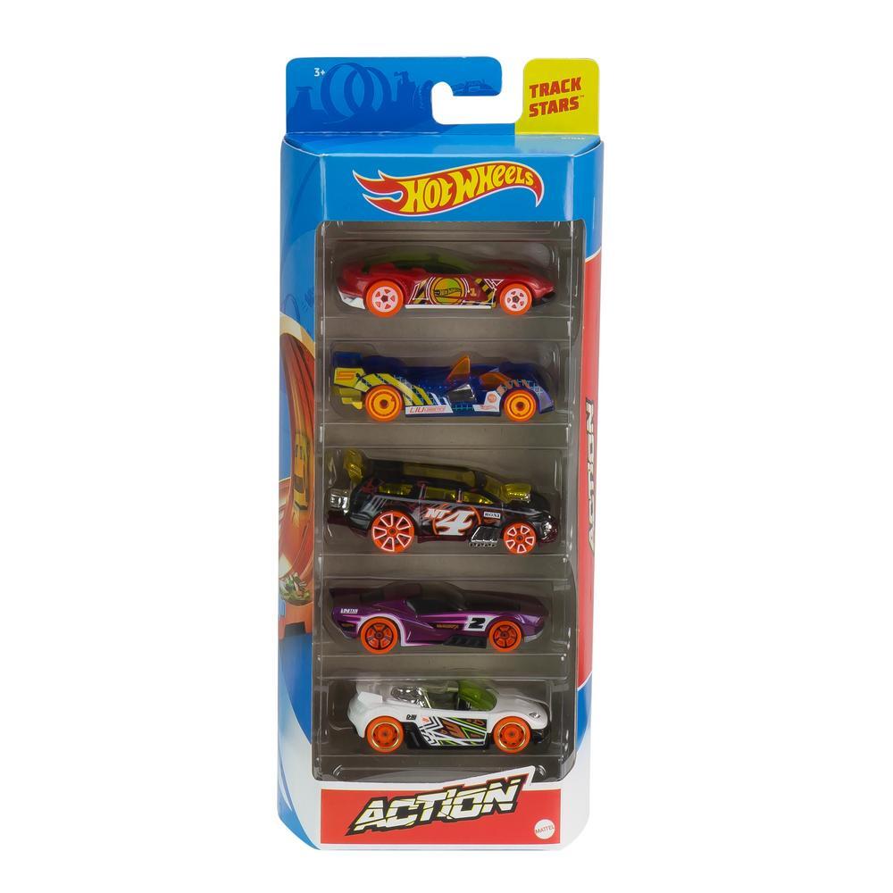

Набор машинок Hot Wheels коллекционные ACTION 5 шт. GTN44, GTN44