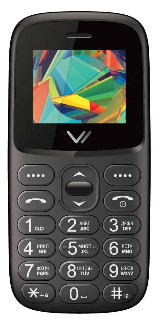 фото Мобильный телефон vertex c323 black