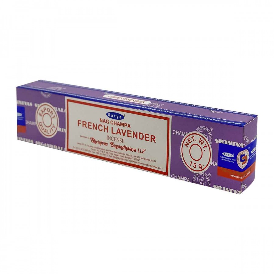 фото Благовоние французская лаванда (french lavender incense sticks) satya 15г