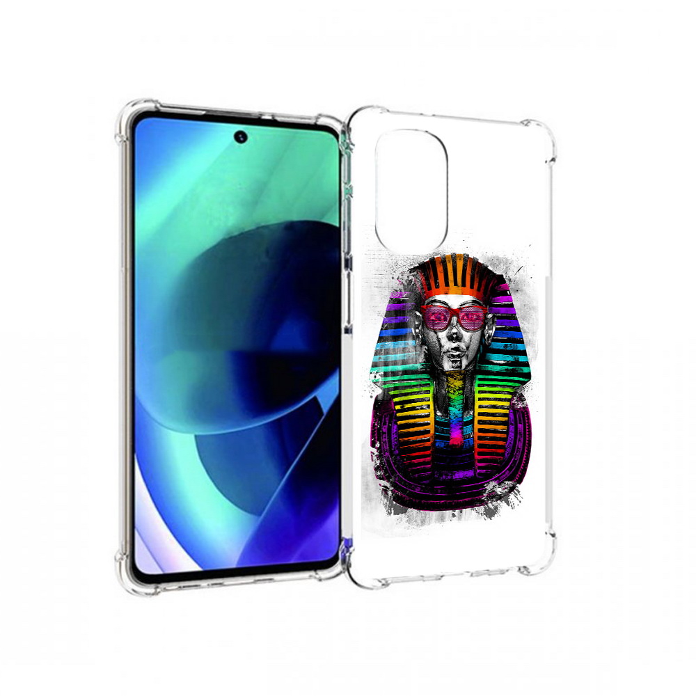 

Чехол MyPads Tocco для Motorola Moto G51 модная богиня (PT227078.365.479), Прозрачный, Tocco