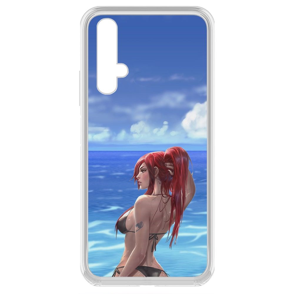 

Чехол-накладка Krutoff Clear Case Купальник женский для Honor 20