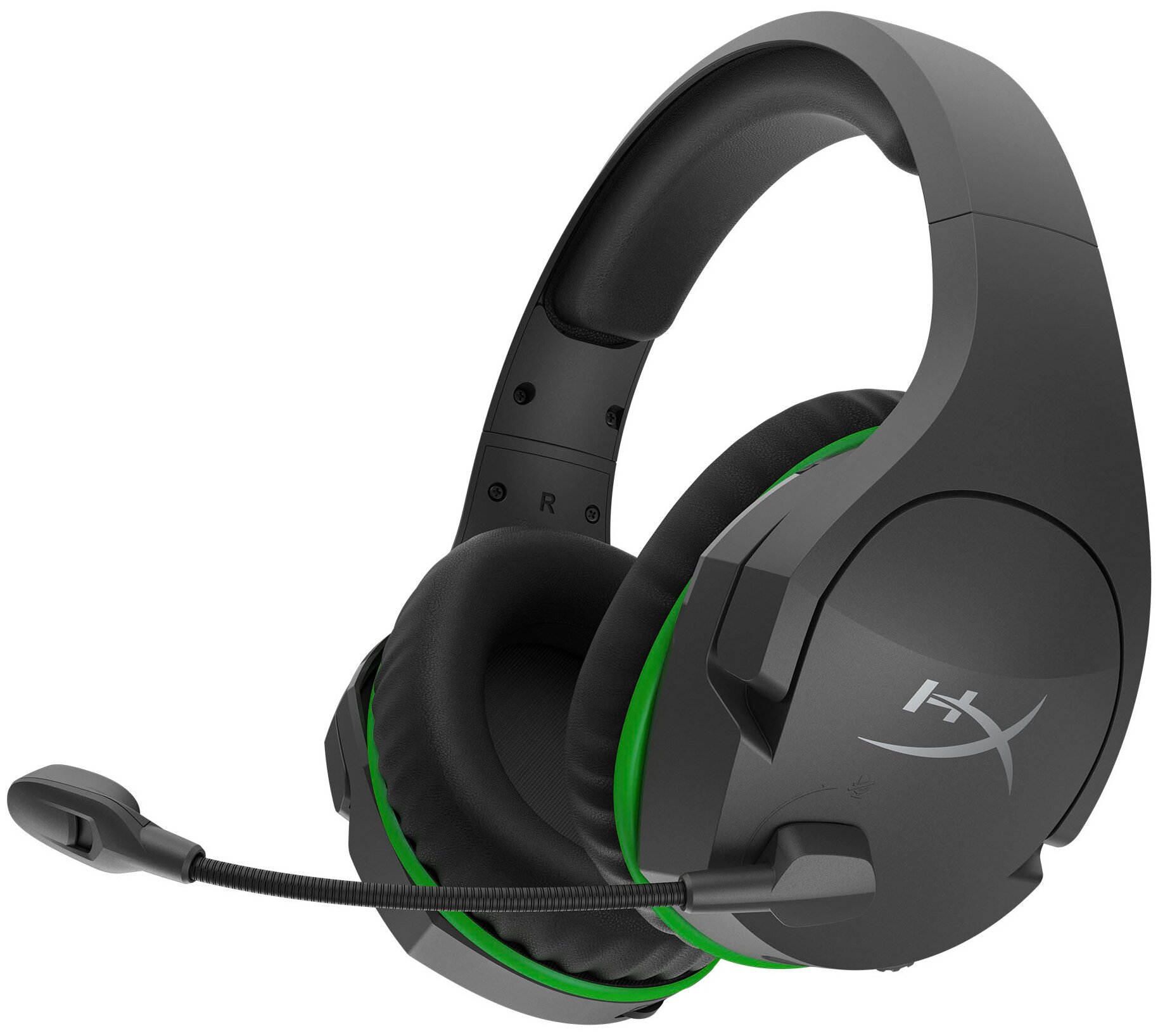 фото Беспроводное наушники hyperx core xbox black, green (4p5j0aa)